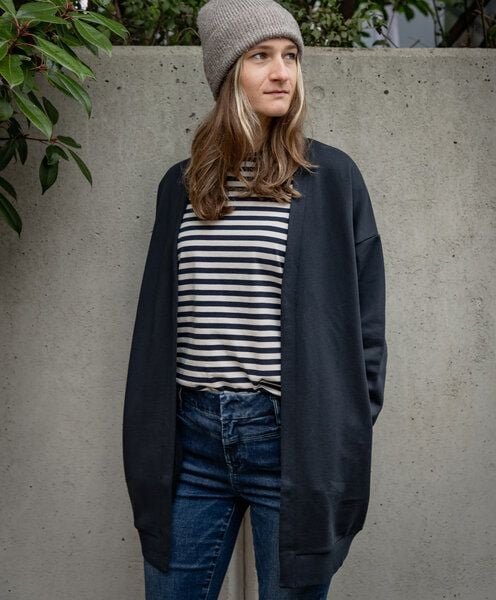 Thumbnail - simply love it. Sweatjacke SANNE aus reiner Bio-Baumwolle
