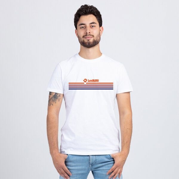 Lexi&Bö Sundown Stripes T-Shirt Herren