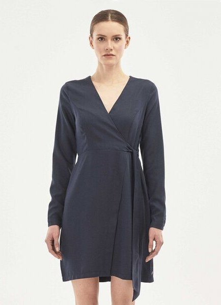 ORGANICATION Kleid aus TENCEL Lyocell mit Taillengürtel