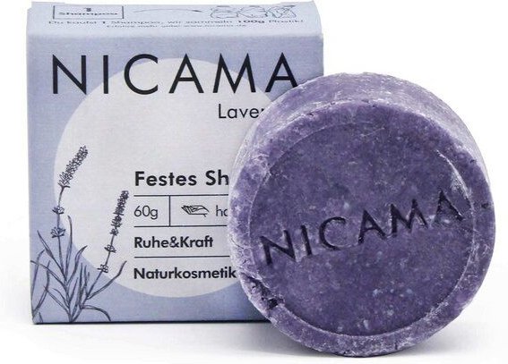 Festes Shampoo Lavendel - NICAMA