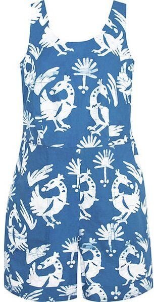 Global Mamas Bio Romper - Bikes/Mable/Adobe/Sankofa/Morse Code