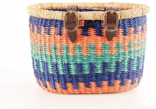 Kids Fair Trade Fahrradkorb - Yendi / Elmina - Handgewebt - The Basket Room