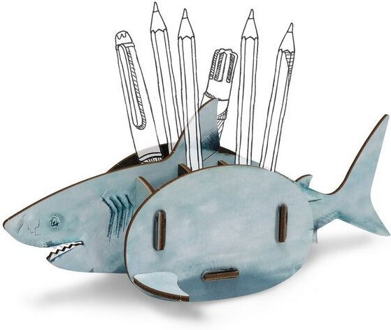 WERKHAUS Stiftebox Hai