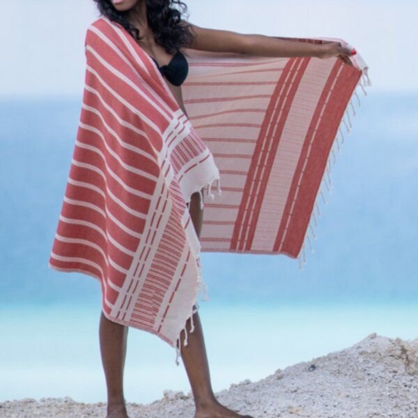 Der kleine Bazar Hamamtuch Bio Arya 100 % GOTS Bio-Baumwolle