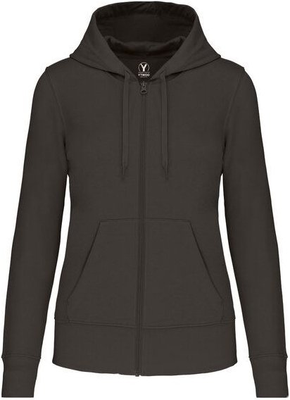 YTWOO Nachhaltiges Basic Kapuzensweatshirt für Damen aus Nachhaltigen Materlialien