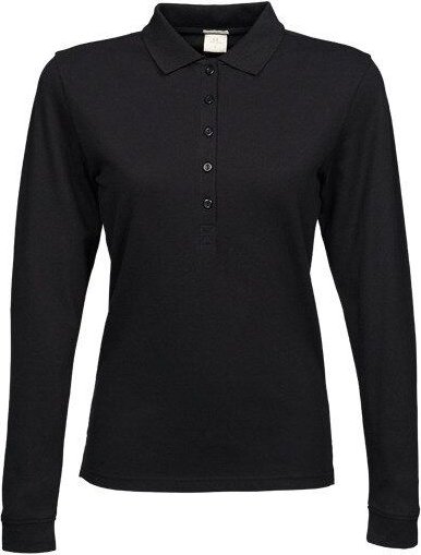 TeeJays Women´s Luxury Stretch Langarm Polo bis 3XL Poloshirt Damen