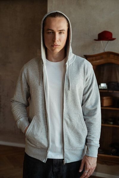 GOTS zertifiziert- Biofair - Kapuzenzipper / Kultgut