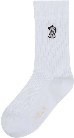 Gerippte Socken Stickerei 1er Pack | von MELA | Fairtrade & GOTS zertifiziert