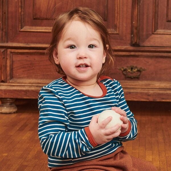 Cheeky Apple Bio Baby-Langarmshirt "Streifen"