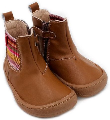Pololo Barfuß-Chelseaboot aus Kaktus-Lederimitat (vegan), unisex, Gr. 24-34