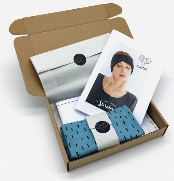WiDDA berlin DIY Stirnband Nähset Streifen
