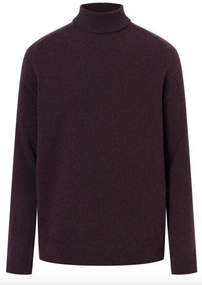 KnowledgeCotton Apparel Rollkragenpullover - Roll neck knit - aus Bio-Wolle