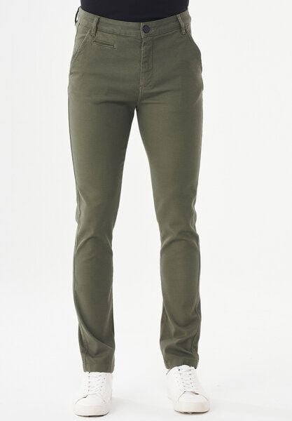 ORGANICATION Slim Chino-Hose aus Bio-Baumwolle