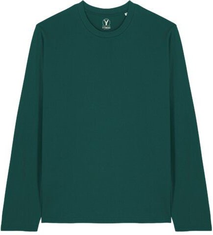 YTWOO Basic Unisex Langarmshirt aus 100% Biobaumwolle