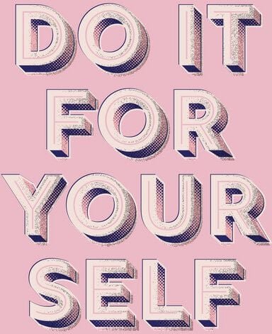 Photocircle Poster / Leinwandbild - Do it for yourself