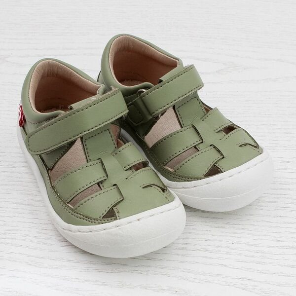 Pololo DEAKTIVIERT_Lauflernersandale "Verano" aus Kaktus-Lederimitat, vegan, Größen 20-27