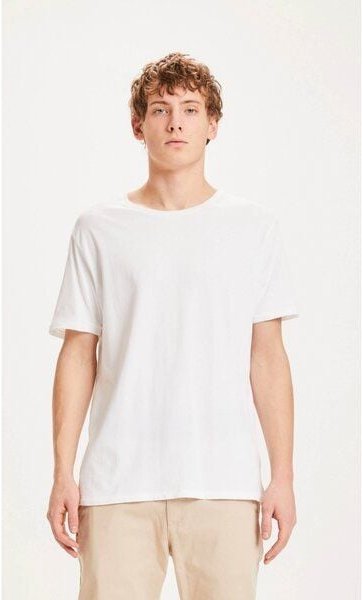 Thumbnail - KnowledgeCotton Apparel Basic T-Shirt O-Neck aus Bio-Baumwolle