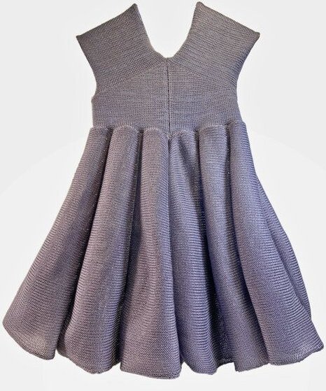 vincente Gestricktes Sommerkleid aus TENCEL