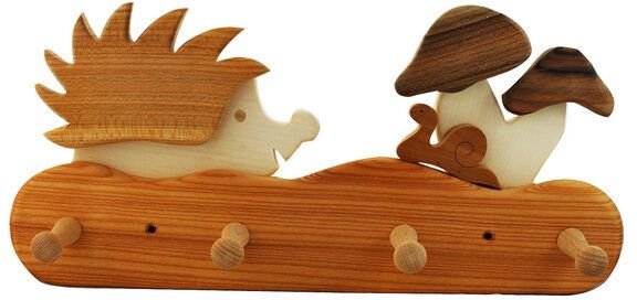 Mitienda Shop Kindergarderobe aus Holz | Igel