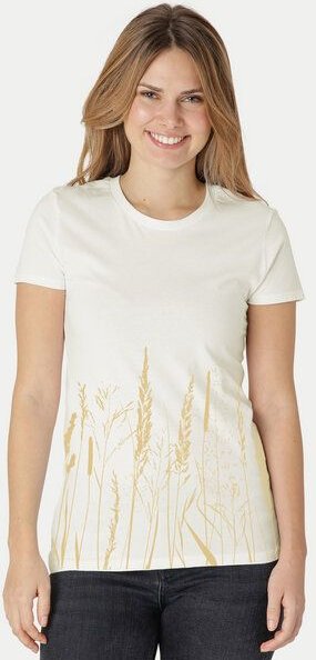 Peaces.bio - handbedruckte Biomode Damen Fit T-Shirt Gräservielfalt