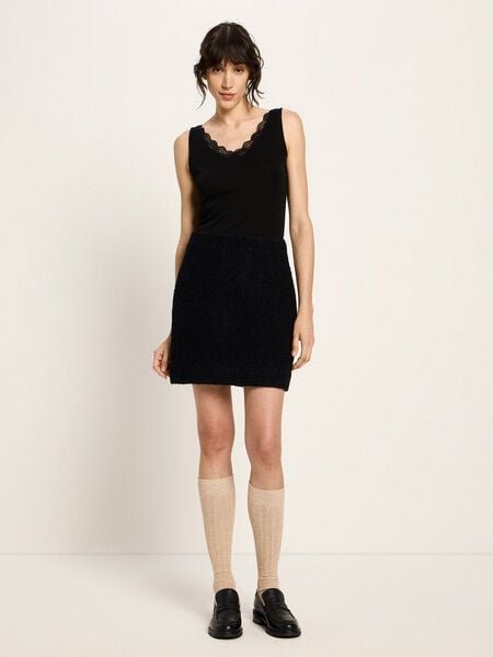 LANIUS Boucle Minirock (GOTS)