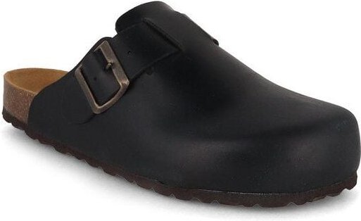 Tuffeln Leder-Clogs 'Helgoland' mit Korkfußbett