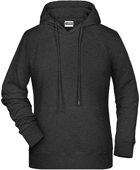 James & Nicholson Damen College Hoodie Hoody Kapuzenpullover Kapuzenpulli Meliert Melang