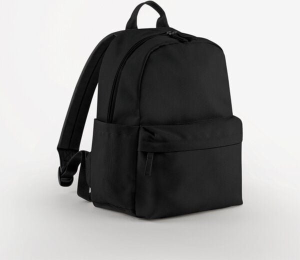 BagBase Mini Rucksack Seitentaschen gepolsterte, verstellbare Schulterriemen Haltegriff Backpack