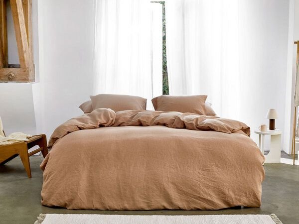 Yumeko Bettwäsche Gewaschenes Leinen