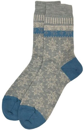 Grödo Damen Eissternsocke kbT Wolle Bio Baumwolle Elasthan