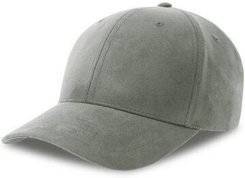 Atlantis Headwear Atlantis Cap Kappe Wildleder Imitat Baseballkappe aus recyceltem Polyester mit verstellbarem Metallver...