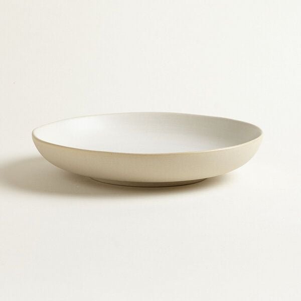 onomao Handgemachter Tiefer Teller aus Steinzeug | Kollektion KLASSIK