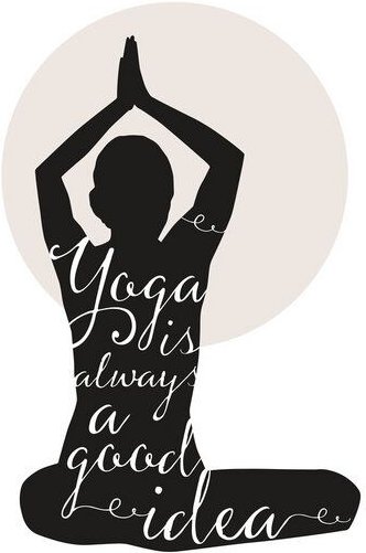 Photocircle Poster / Leinwandbild - Yoga