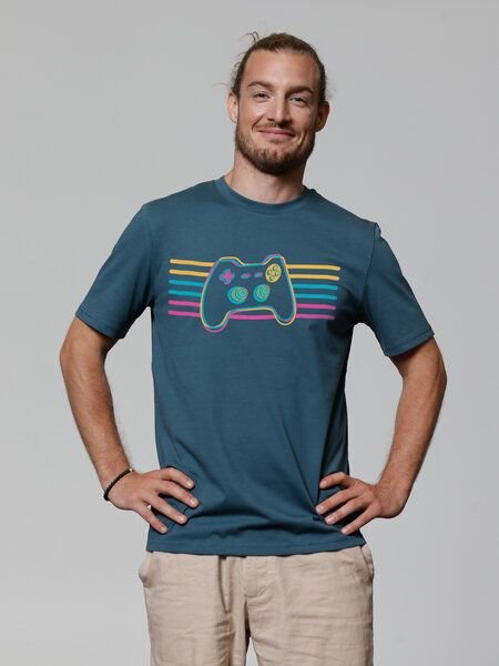 Thumbnail - watapparel T-Shirt Unisex Retro Joystick