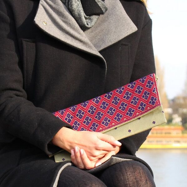 Mitienda Shop Clutch fuchsia - Handtasche San Ventanita