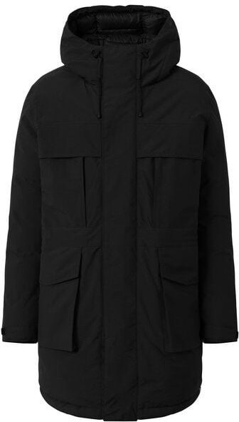 KnowledgeCotton Apparel Wattierte Jacke APEX CANVAS long padded coat