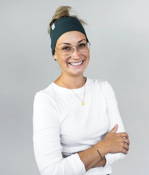 obumi STIRNBAND BREIT AUS BIO JERSEY IN VIELEN FARBEN