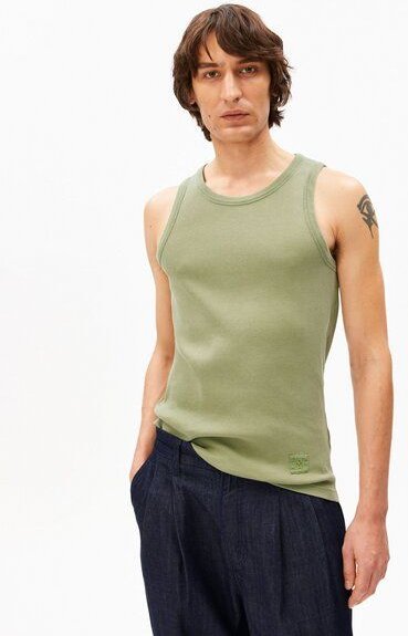 ARMEDANGELS GMT DYE Herren Ripp-Top aus Bio-Baumwoll Mix