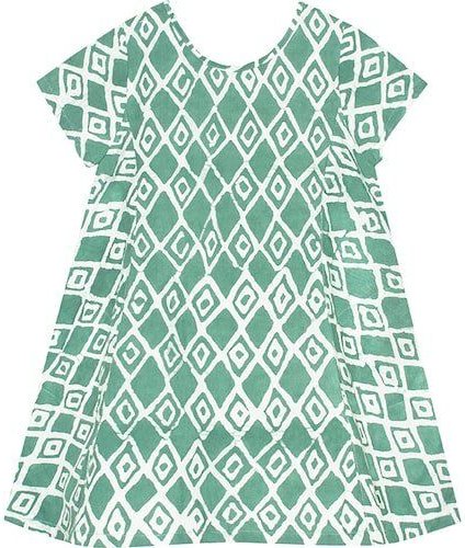 Global Mamas Bio Sommerkleid - SWING - Argyle/Pebbles