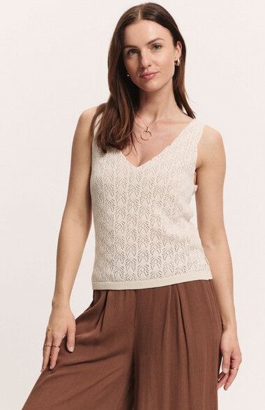 TRANQUILLO Ajour Top Malaa aus Bio-Baumwolle (1220001)