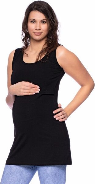 Milchshake 107 BASIC Umstands- und Stilltop extra lang aus Bio Baumwolle