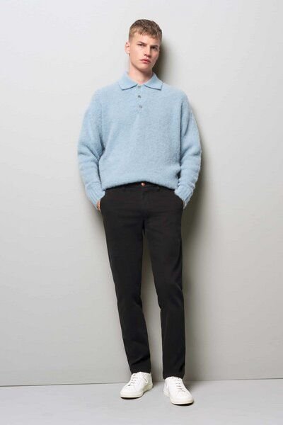 M 5 BY MEYER MIKROSTRUKTUR SUPER-STRETCH CHINO