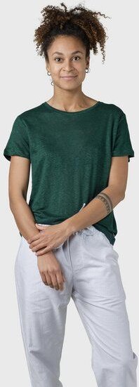 Klitmøller Collective Leinen T-shirt Modell: Rikke