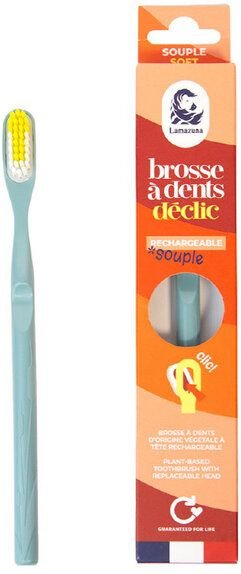 Lamazuna Zahnbürste mit austauschbarem Kopf