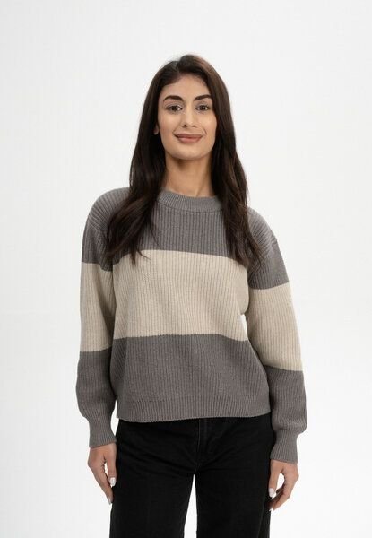 Rippstrick Pullover ADAH STRIPES | von MELA | Fairtrade & GOTS zertifiziert