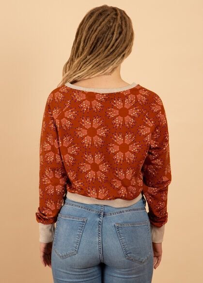 Die rote Zora Cropped Sweater Starlight