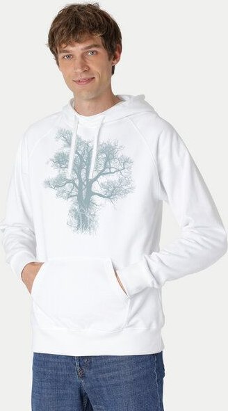 Peaces.bio - handbedruckte Biomode Bio-Herren-Kapuzensweater Chestnut