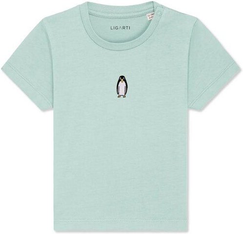 LIGARTI Babyshirt - Thorben der Pinguin