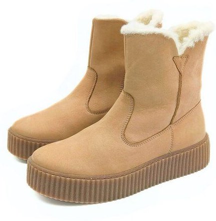 Werner 1911 Stiefelette - Bootie mit Warmfutter Polarfuchs