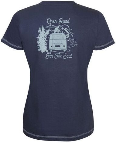 Elkline Damen T-Shirt VW-Bulli Open Road